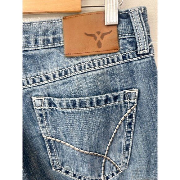 Wrangler Retro Jeans Mens 31x32 Slim Boot Cut Cowboy Rodeo Western Ranch Stretch - Picture 6 of 10